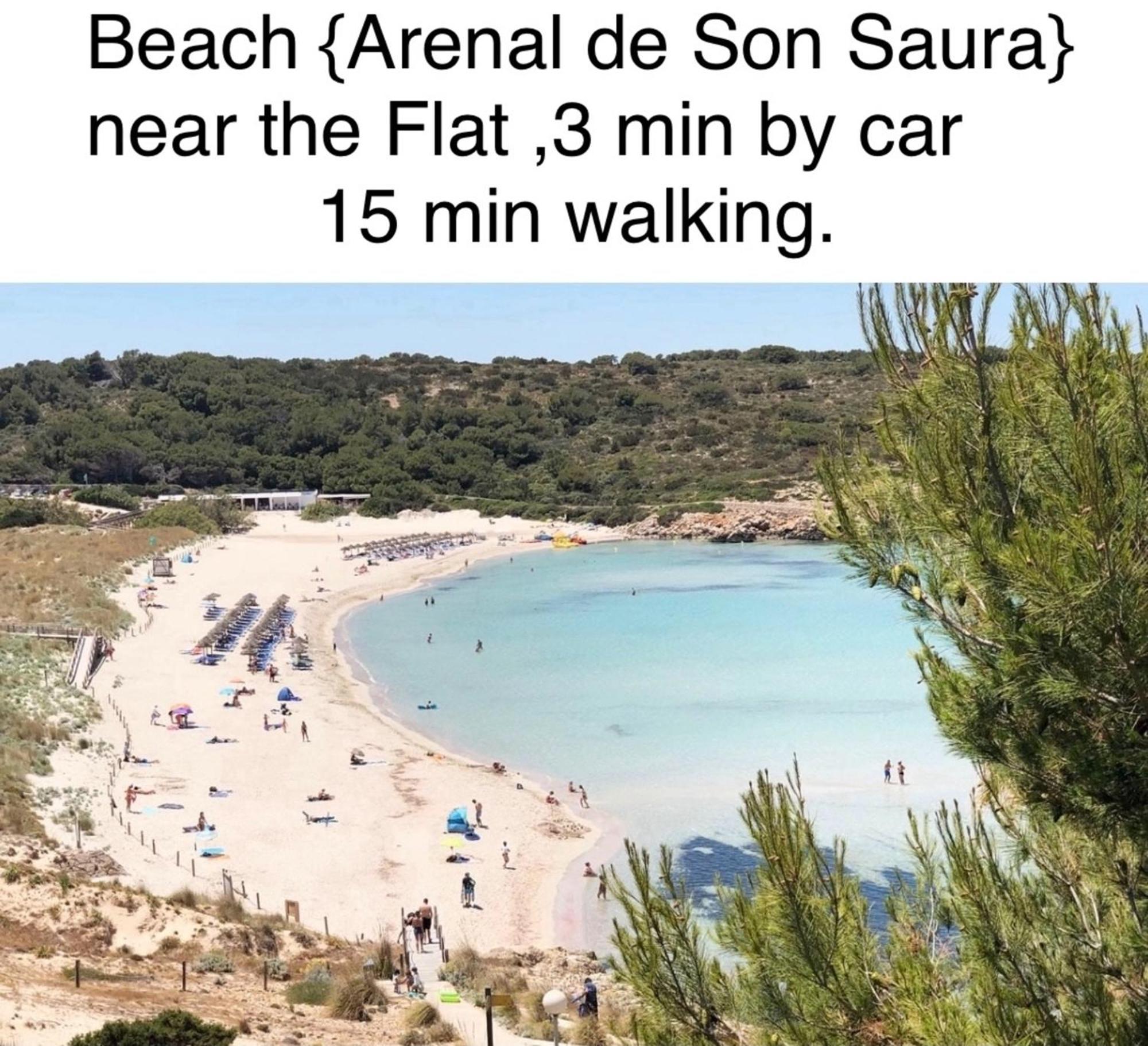 Flat Surrounded By Nature Wifi & Pool & Beach Nearby Son Parc Luaran gambar